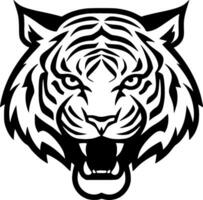 tigre - minimalista e plano logotipo - vetor ilustração