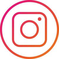 Instagram vetor ícone Projeto ilustração
