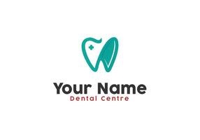 dental logo template ilustração vetorial ícone design vetor