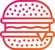 hamburguer vetor ícone Projeto ilustração