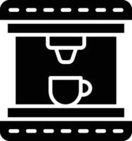 ilustração de design de ícone de vetor de cafeteira