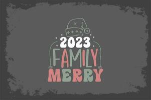 Natal t camisa Projeto 2023-24 , Natal árvore para você pod o negócio vetor
