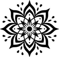 mandala - minimalista e plano logotipo - vetor ilustração