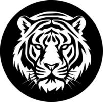 tigre - minimalista e plano logotipo - vetor ilustração