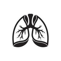 pulmões logotipo ícone símbolo vetor modelo ilustração Projeto.