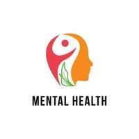 mental saúde logotipo Projeto Ideias vetor