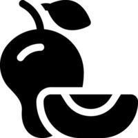 isto ícone ou logotipo é frutas ícone ou saudável comendo etc e pode estar usava para rede, inscrição e logotipo Projeto vetor