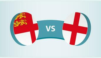 sarar versus Inglaterra, equipe Esportes concorrência conceito. vetor