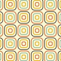 desatado padronizar dentro retro estilo. abstrato textura decorativo anos 50, anos 60, Anos 70 estilo. pode estar usava para tecido, papel de parede, têxtil, parede decoração. vetor ilustração