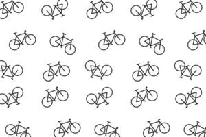bicicleta padronizar. vetor ilustração
