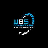 wbs carta logotipo vetor projeto, wbs simples e moderno logotipo. wbs luxuoso alfabeto Projeto