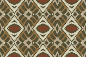ikat tecido paisley bordado fundo. ikat padrões geométrico étnico oriental padronizar tradicional. ikat asteca estilo abstrato Projeto para impressão textura, tecido, saree, sari, tapete. vetor