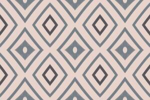 ikat damasco bordado fundo. ikat quadro, Armação geométrico étnico oriental padronizar tradicional. ikat asteca estilo abstrato Projeto para impressão textura, tecido, saree, sari, tapete. vetor