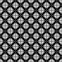 padrão abstrato sem emenda preto e branco. fundo e pano de fundo. design ornamental em tons de cinza. vetor