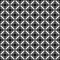 padrão abstrato sem emenda preto e branco. fundo e pano de fundo. design ornamental em tons de cinza. vetor