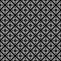 padrão abstrato sem emenda preto e branco. fundo e pano de fundo. design ornamental em tons de cinza. vetor