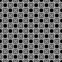 padrão abstrato sem emenda preto e branco. fundo e pano de fundo. design ornamental em tons de cinza. vetor