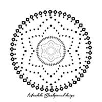 minimalista simplicidade islâmico mandala fundos. indiano ornamentado convite gradiente mandala fundos. fundo ilustração padronizar. vetor