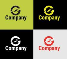 companhia logotipo, elementos cor variação abstrato ícone. moderno logotipo, o negócio modelo. vetor