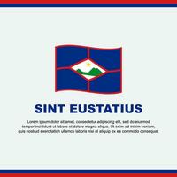 sint eustáquio bandeira fundo Projeto modelo. sint eustáquio independência dia bandeira social meios de comunicação publicar. sint eustáquio Projeto vetor