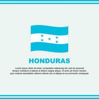 Honduras bandeira fundo Projeto modelo. Honduras independência dia bandeira social meios de comunicação publicar. Honduras Projeto vetor