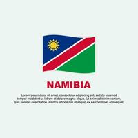 Namíbia bandeira fundo Projeto modelo. Namíbia independência dia bandeira social meios de comunicação publicar. Namíbia fundo vetor