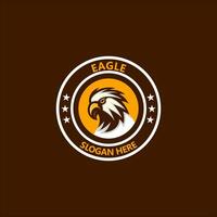Águia cabeça Águia logotipo símbolo - jogos logotipo elegante elemento para marca vetor
