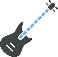 guitarra ícone vetor imagem. adequado para Móvel aplicativos, rede apps e impressão meios de comunicação.