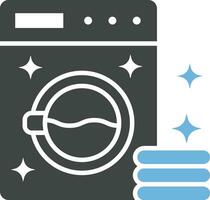 lavanderia serviço ícone vetor imagem. adequado para Móvel aplicativos, rede apps e impressão meios de comunicação.