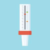 dispositivo medidor de fluxo de pico que mede a quantidade de ar vetor