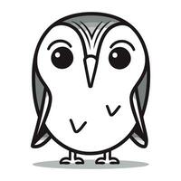 fofa coruja desenho animado mascote personagem vetor ícone ilustração Projeto