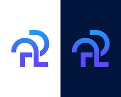 pessoas combinação moderno monograma logotipo Projeto vetor