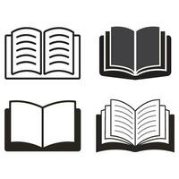 design de ícone de livro vetor