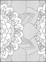 floral mandala coloração Páginas, flor mandala coloração página, coloração página para adulto. coloração Páginas. mandala vetor