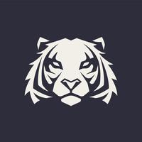 Ícone de vetor de mascote de tigre