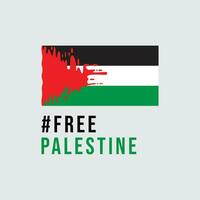 internacional dia do solidariedade com a palestino pessoas com bandeira e pintura vetor ilustração