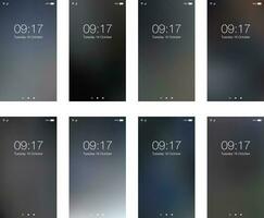 o negócio vertical hd fundos para Smartphone tela Móvel papel de parede conjunto vetor