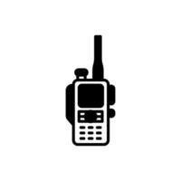 walkie talkie ícone dentro vetor. ilustração vetor