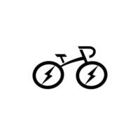 bicicleta plano vetor Projeto
