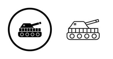ícone de vetor de tanque