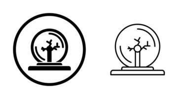 ícone de vetor de bola de plasma