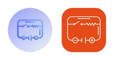 ícone de vetor de circuito elétrico