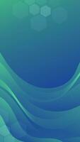 abstrato fundo verde azul cor com ondulado linhas e gradientes é uma versátil de ativos adequado para vários Projeto projetos tal Como sites, apresentações, impressão materiais, social meios de comunicação Postagens vetor