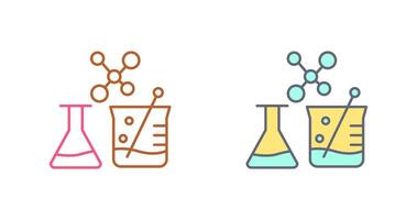 ícone de vetor de química