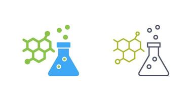 ícone de vetor de química