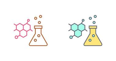 ícone de vetor de química