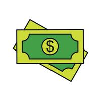 ícone de dólar de vetor