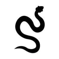 serpente vetor glifo ícone para pessoal e comercial usar.