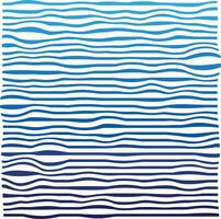 abstrato elegante ondulado mar verão fundo. luz azul e branco cores vetor