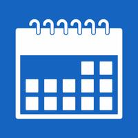 ícone de calendário de vetor